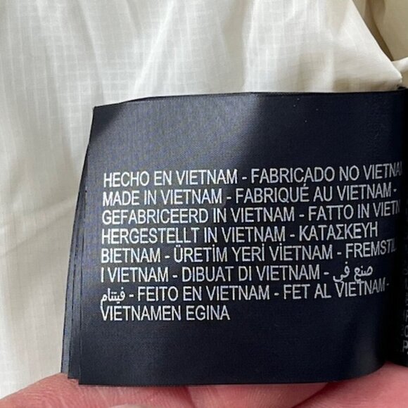 Zara Men's Light Padded Jacket Coat Modular Neckline Cream Snaps Closure XL NWT - Picture 15 of 16